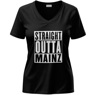 T-Shirt "Straight outta Mainz" (Damen)