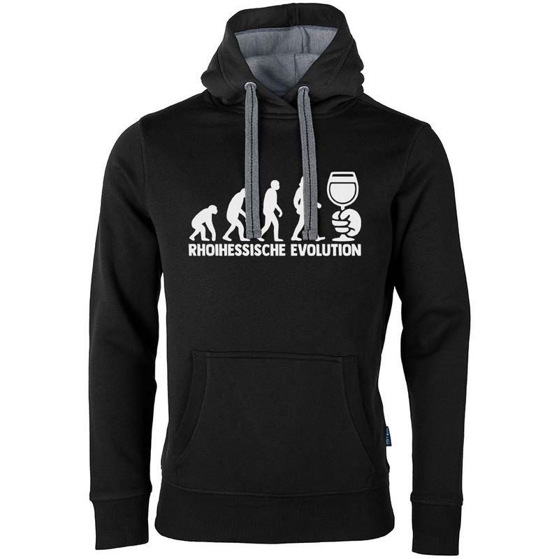 "Rhoihessische Evolution" Luxury Hoodie (Unisex)