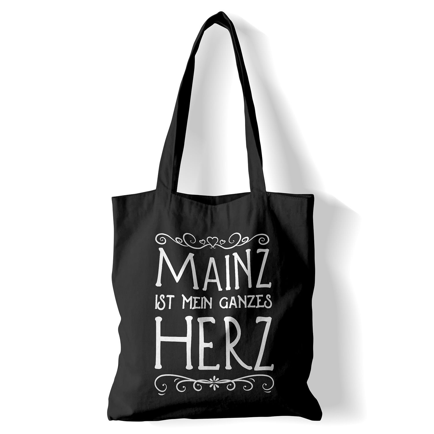 "Mainz ist mein ganzes Herz" Jutebeutel