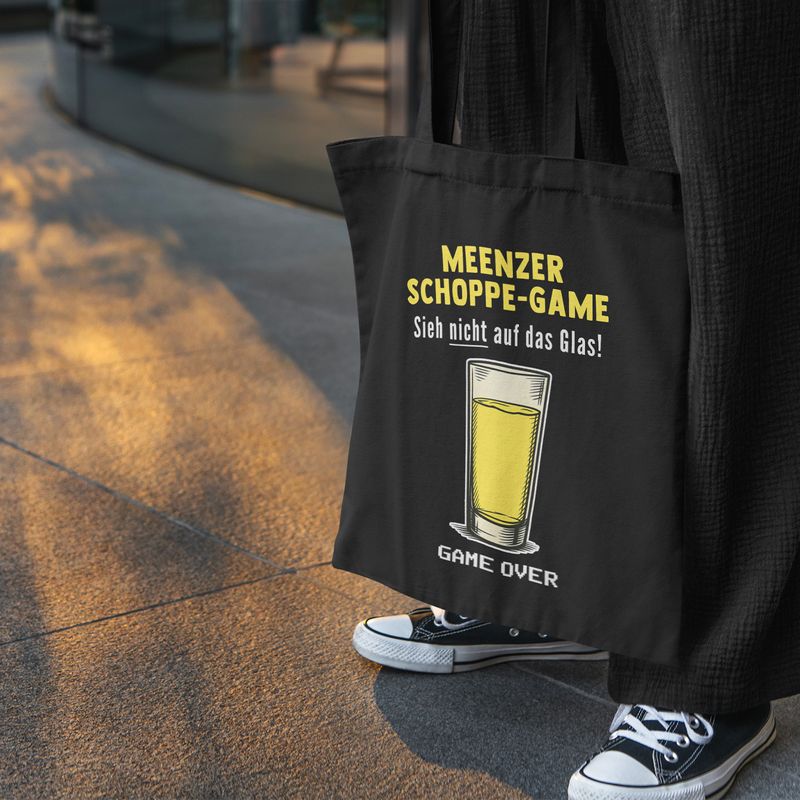 "Meenzer Schoppe-Game" Jutebeutel
