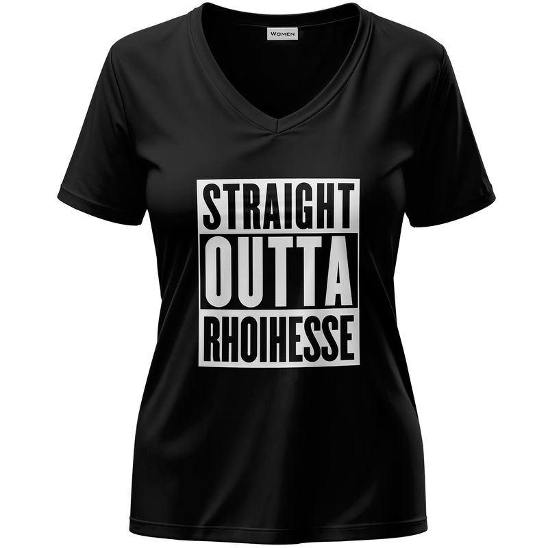 T-Shirt "Straight outta Rhoihesse" (Damen)