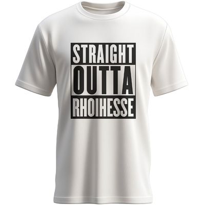 "Straight outta Rhoihesse" T-Shirt (Herren)