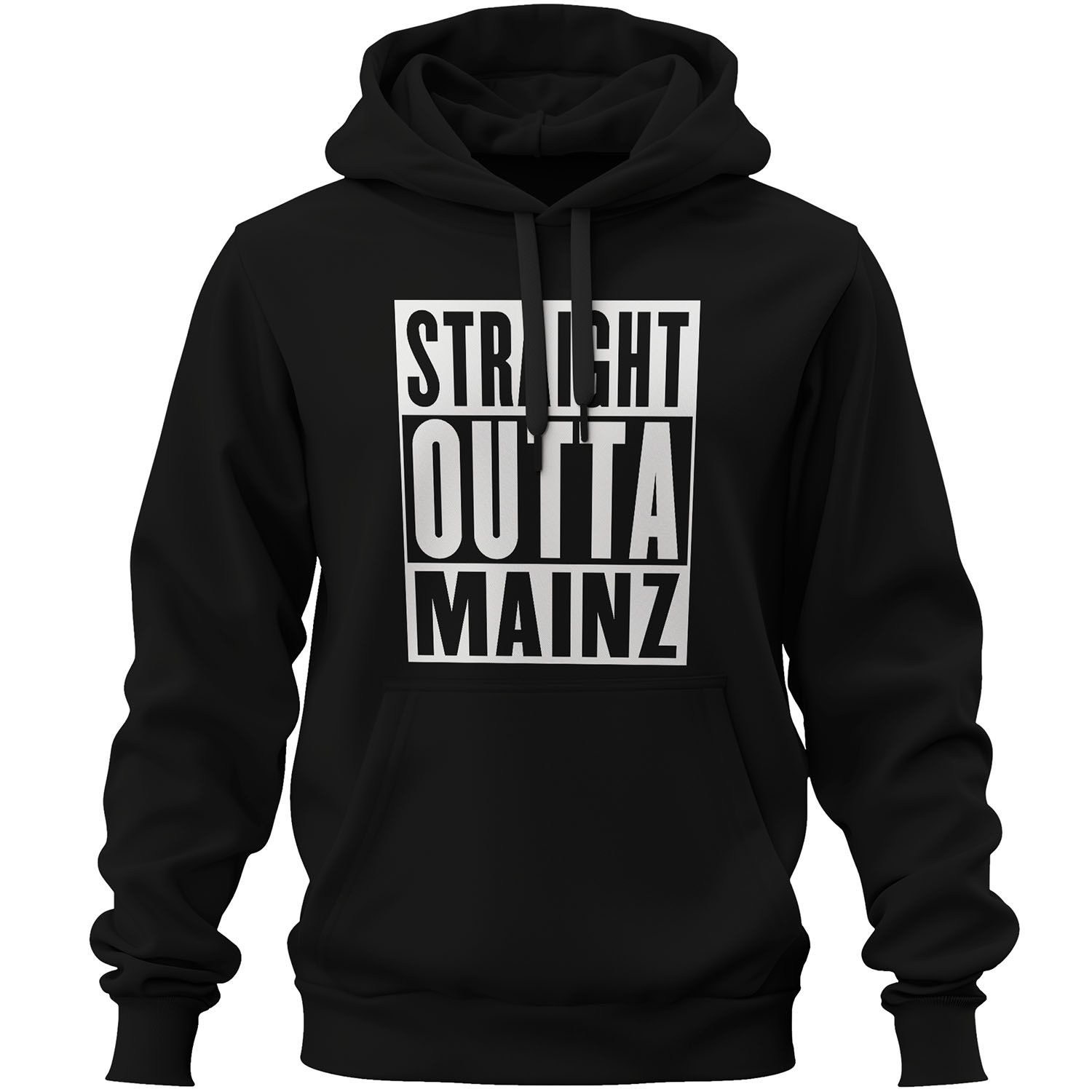 "Straight outta Mainz" Premium Hoodie (Unisex)