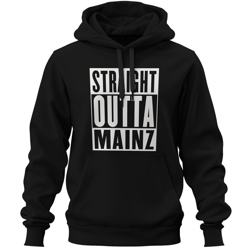 "Straight outta Mainz" Premium Hoodie (Unisex)