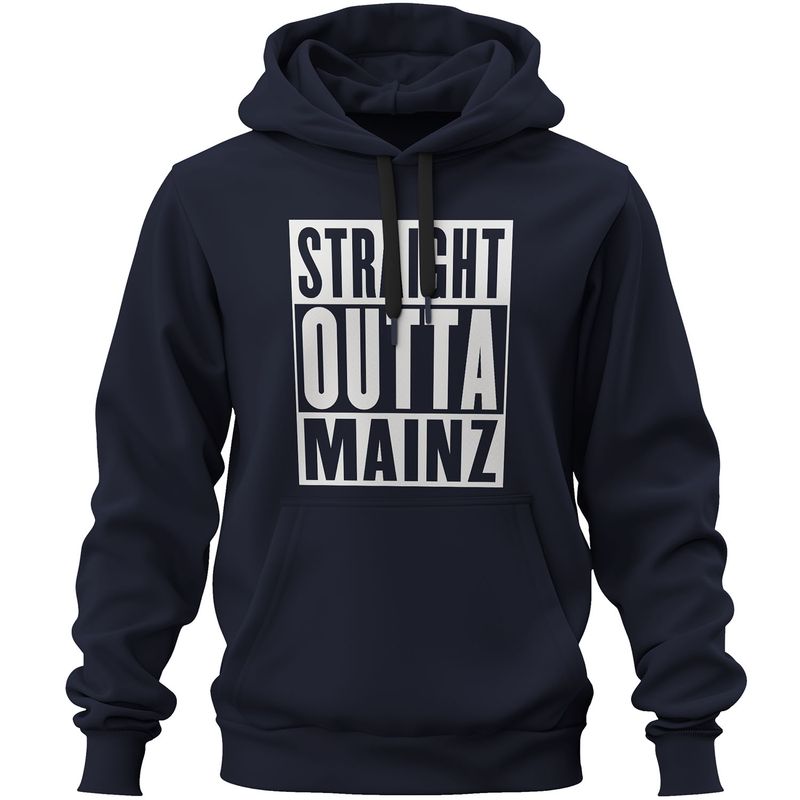 "Straight outta Mainz" Premium Hoodie (Unisex)