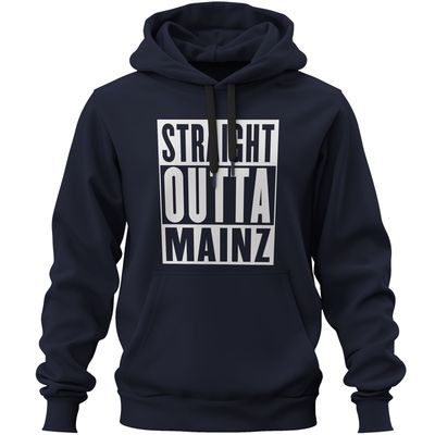 "Straight outta Mainz" Premium Hoodie (Unisex)