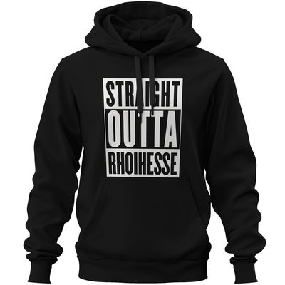 "Straight outta Rhoihesse" Premium Hoodie (Unisex)