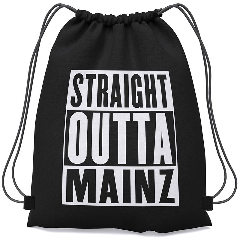 "Straight outta Mainz" Gym-Bag (Unisex)