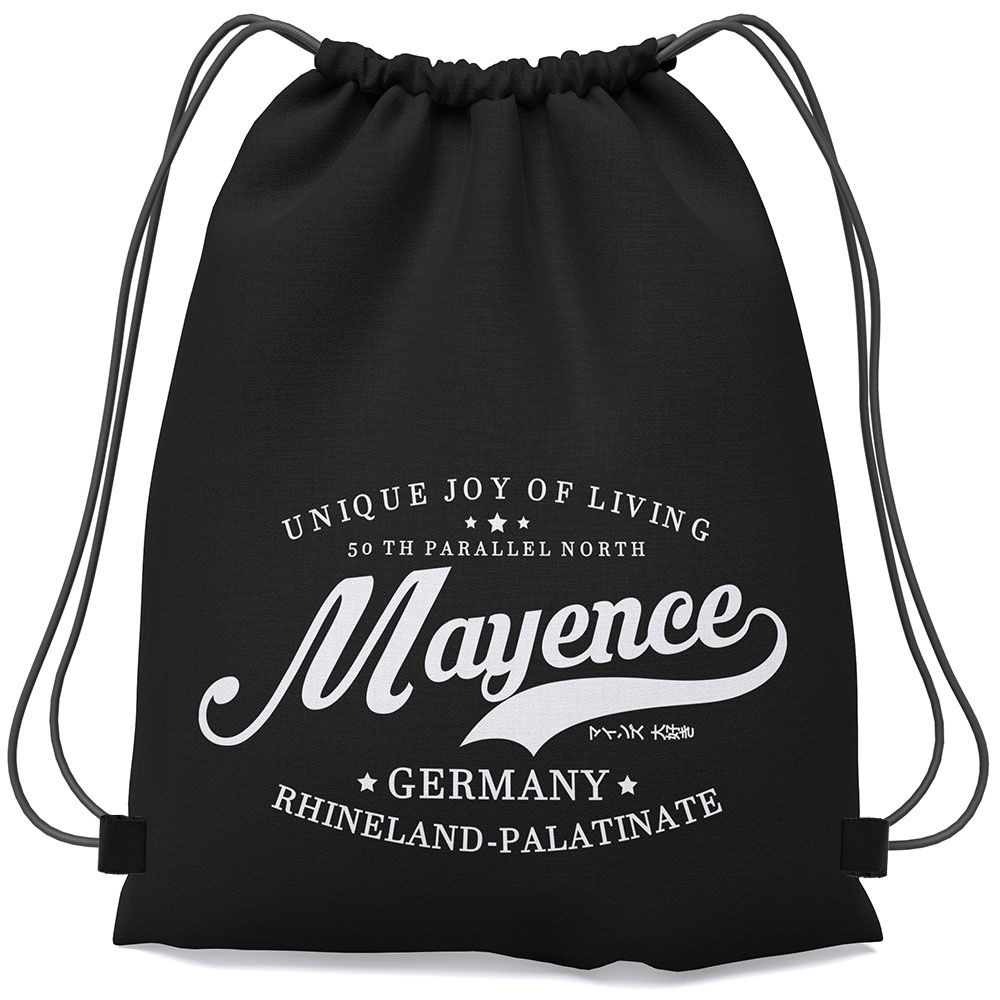 "50 th parallel North - Mayence" Gym-Bag (Unisex)