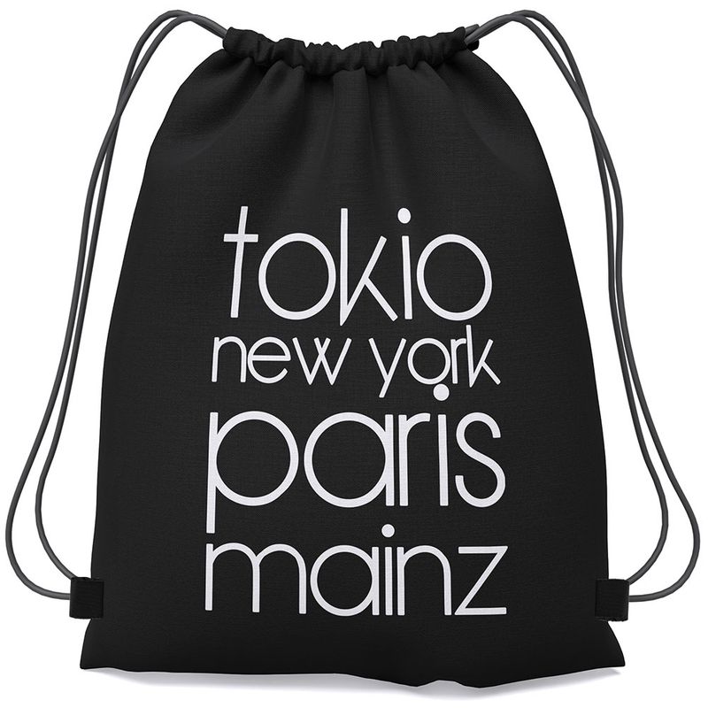 "Tokio, New York, Paris, Mainz" Gym-Bag (Unisex)