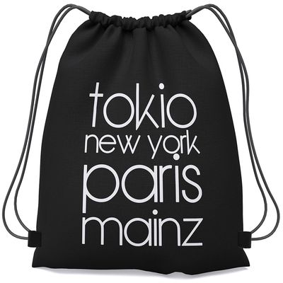 "Tokio, New York, Paris, Mainz" Gym-Bag (Unisex)