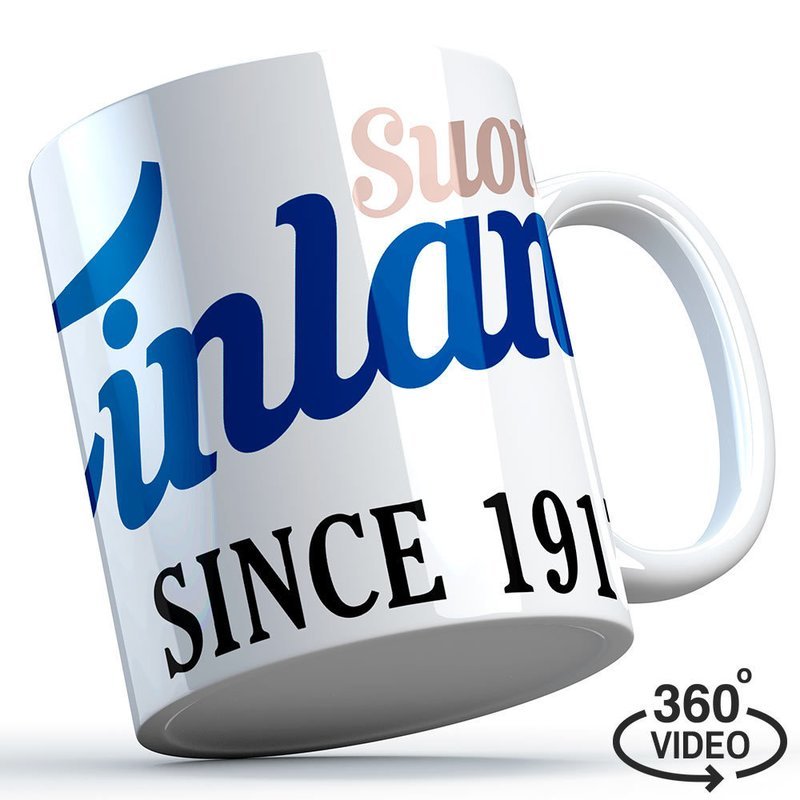 Finnland Tasse Finnland Tasse "Suomi Finland - since 1917"