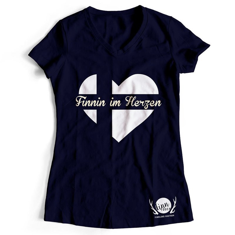"Finnin im Herzen" T-Shirt (Women)