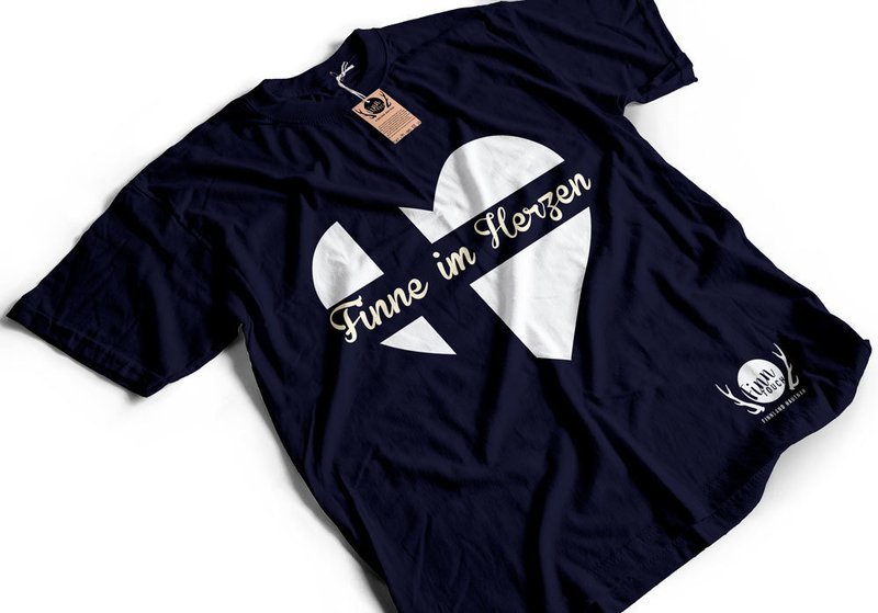 "Finne im Herzen" T-Shirt (Men)