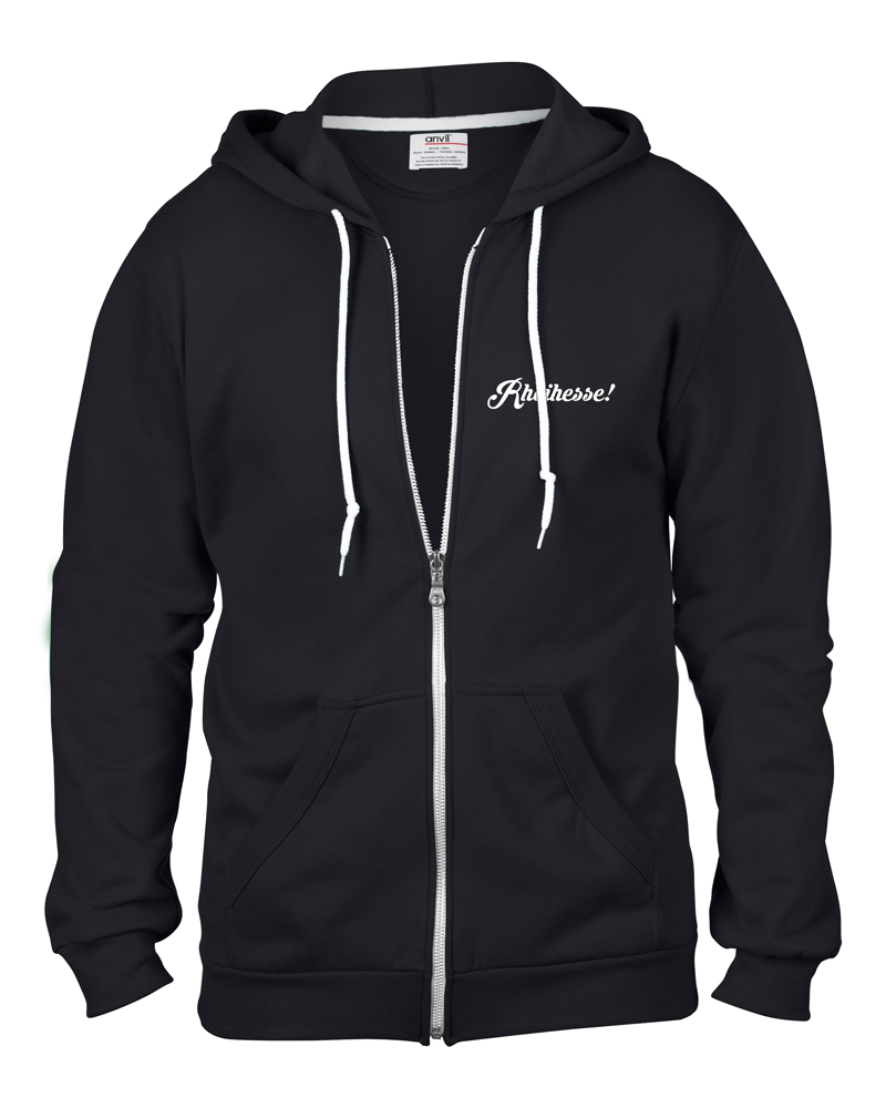 "Weck, Worscht & Woi - Rhoihesse" Reißverschlußjacke (Unisex) 11242