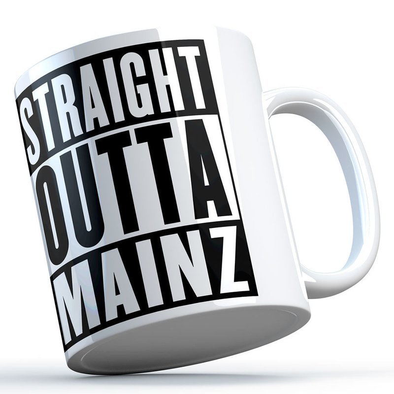 "Straight outta Mainz" Keramiktasse