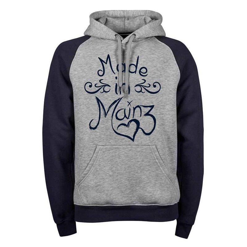 "Made in Mainz" (Premium Two-Tone Hoody)
