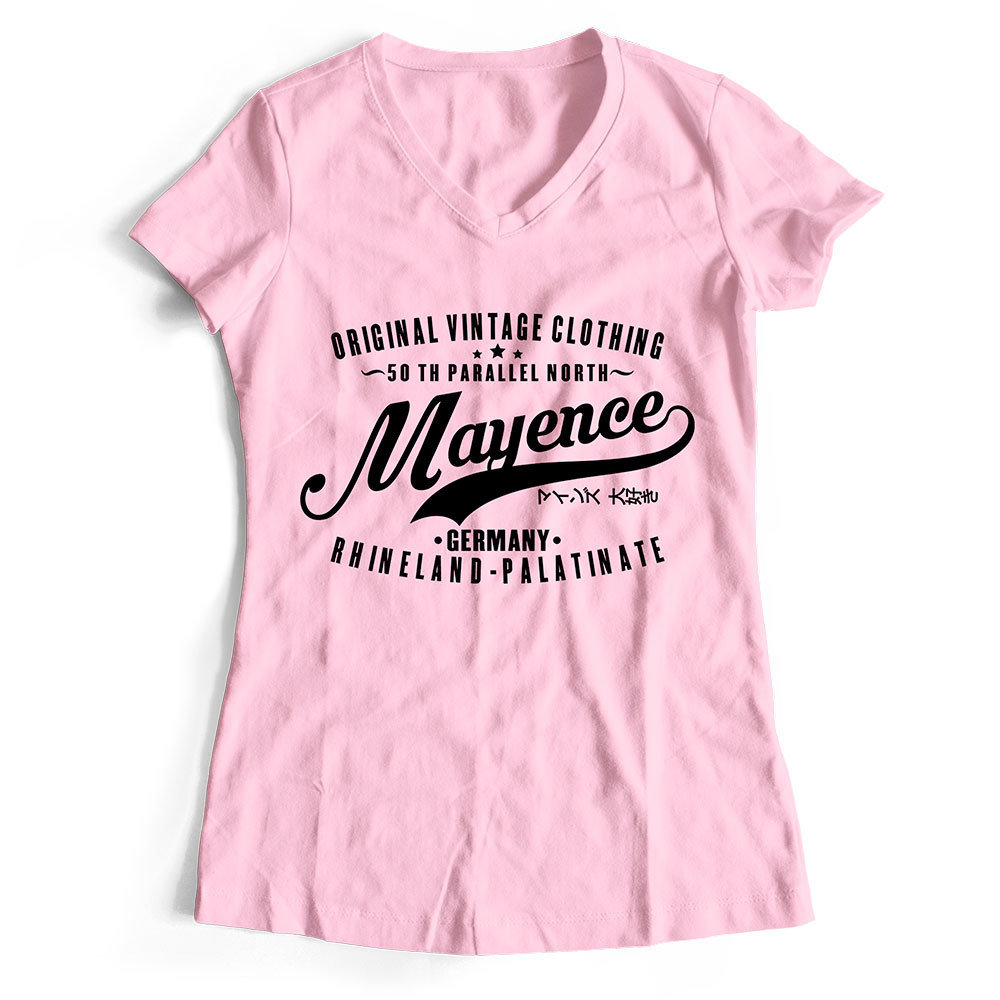 Mainz T-Shirt "50 th parallel North - Mayence" (Damen) 11283