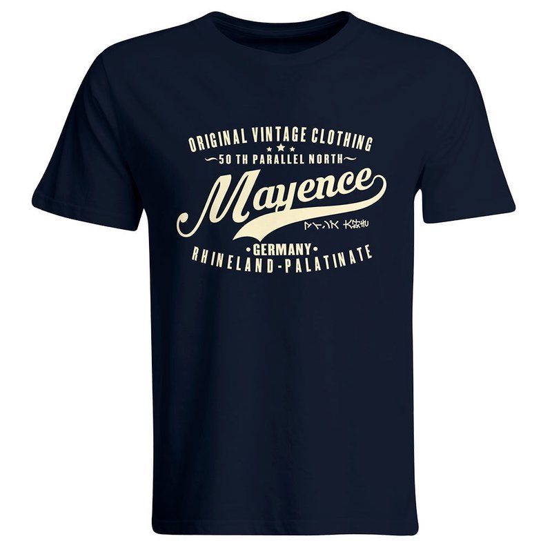 Mainz T-Shirt "50 th parallel North - Mayence" (Herren)