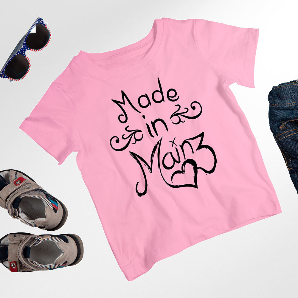 Kinder-T-Shirt "Made in Mainz" (Mädchen und Jungen) 11279
