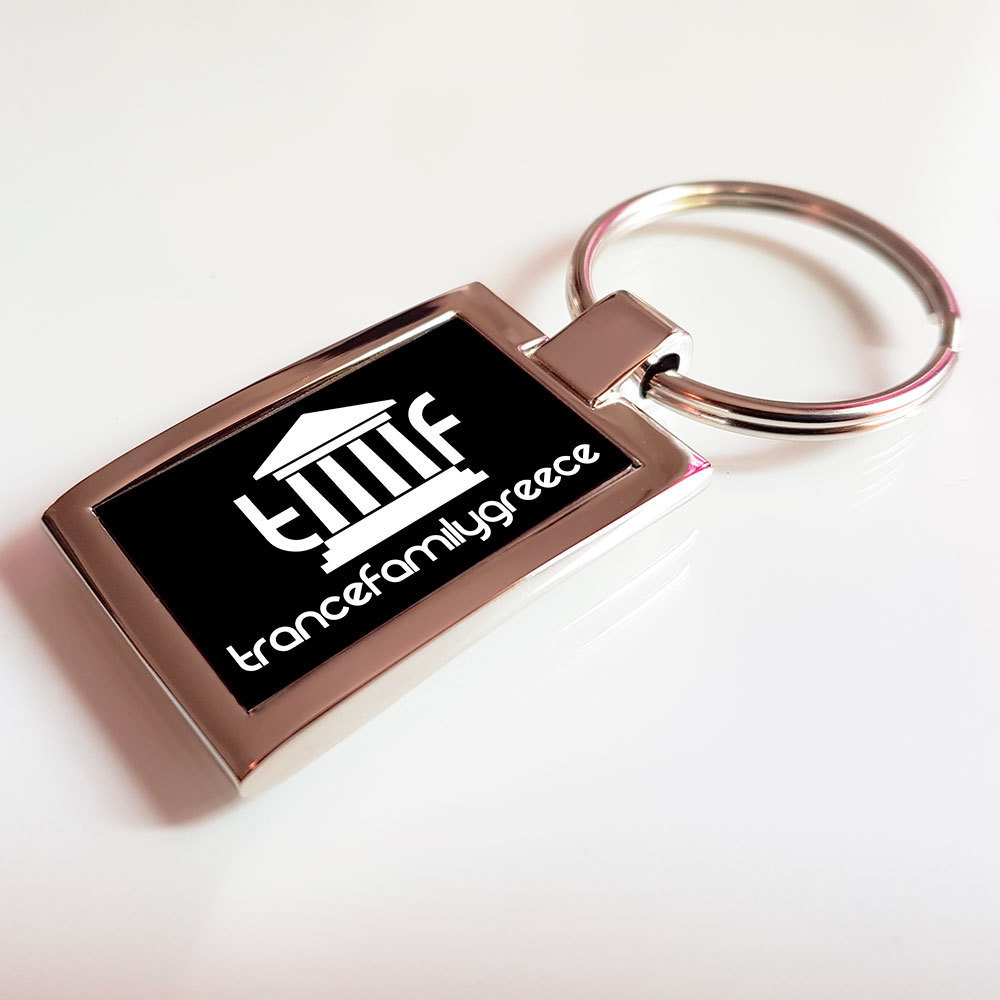 Trancefamily Greece Keyring with tag (Steel)