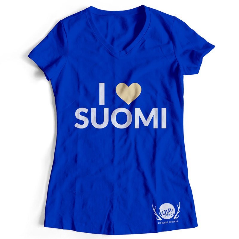 "I love Suomi" T-Shirt (Women)