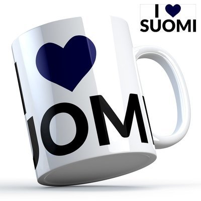 Finnland Tasse "I love Suomi"