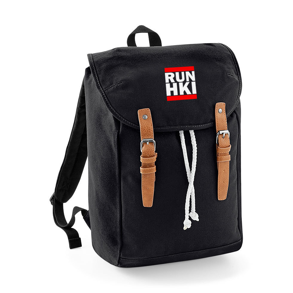 "RUN HKI" Vintage Rucksack M1-FT 32799