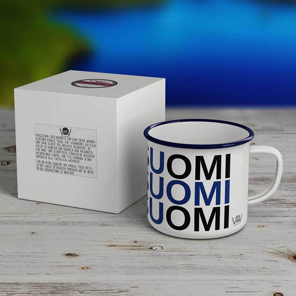 "Suomi" Emaille-Tasse M1-FT 71100