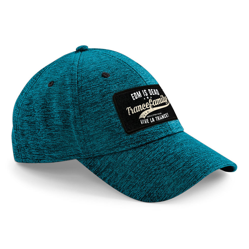 "EDM is dead - Vive la Trance" Stretch-Fit Basecap *NEW 2019*