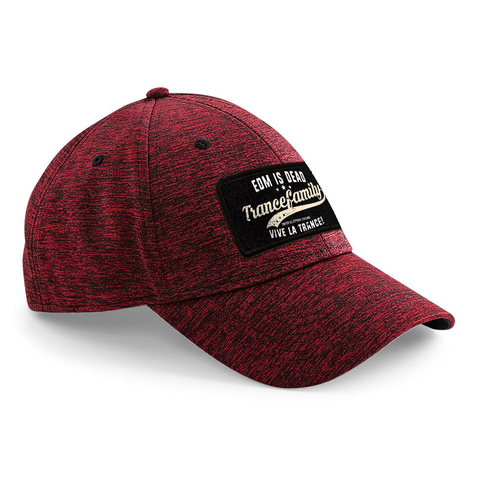 "EDM is dead - Vive la Trance" Stretch-Fit Basecap *NEW 2019*