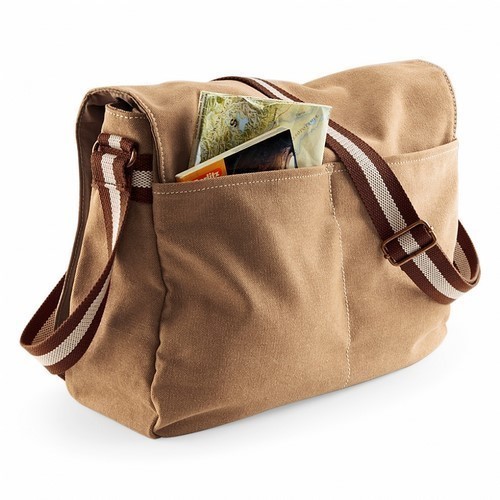 DJ Mackx Vintage Messenger Bag