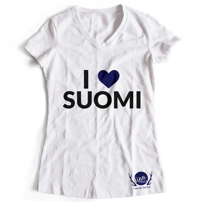 "I love Suomi" T-Shirt (Women)