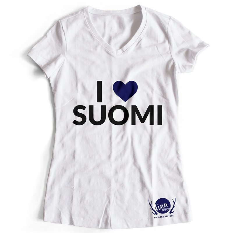 "I love Suomi" T-Shirt (Women)
