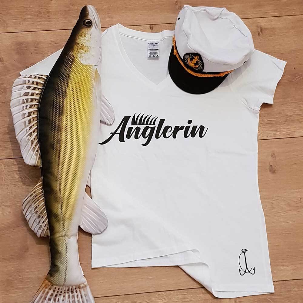 "Anglerin" T-Shirt (Damen)