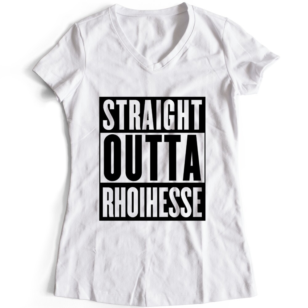 T-Shirt "Straight outta Rhoihesse" (Damen)