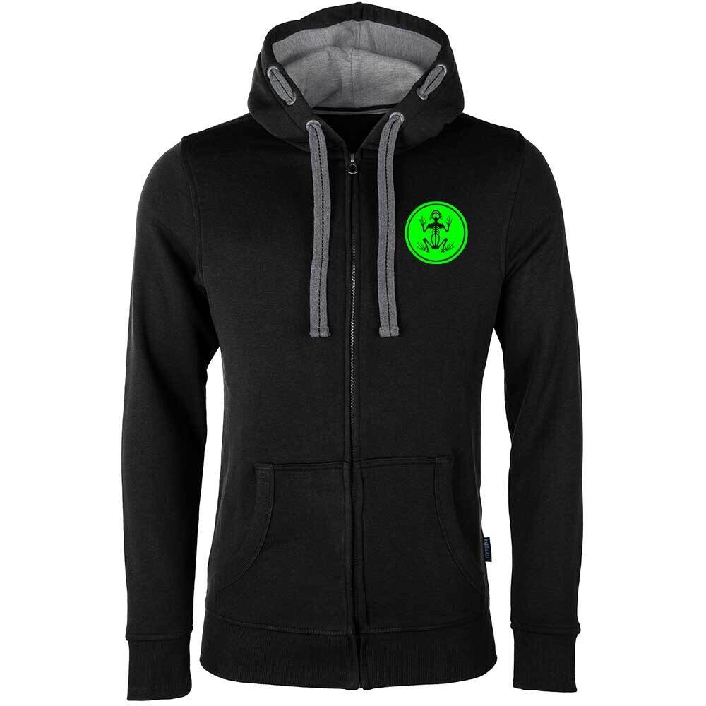 Jay Frog Luxury Zip-Hoodie (Unisex)
