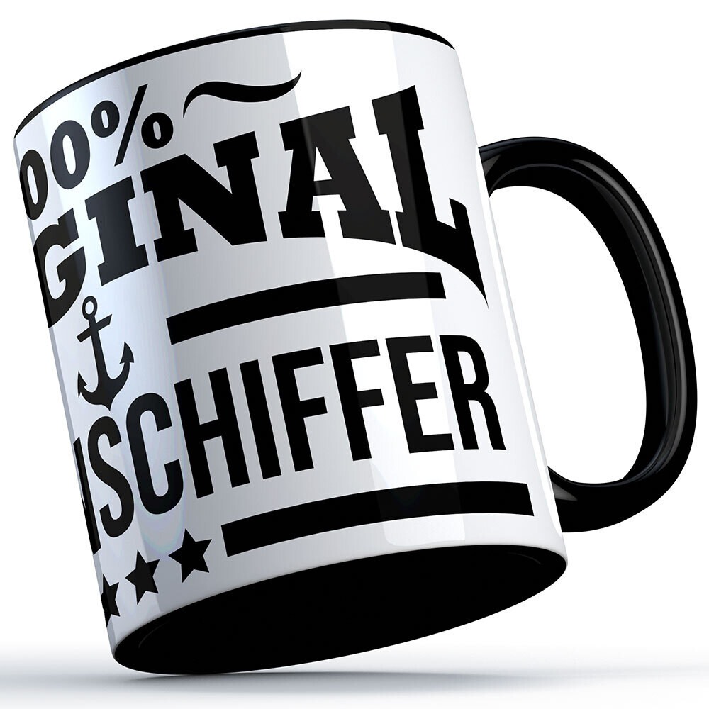 "100% original Binnenschiffer" Tasse