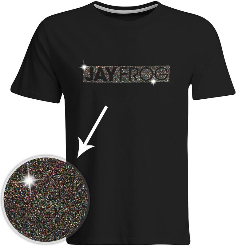 Jay Frog Magic Glitter T-Shirt (Glitter mehrfarbig / Men) Jay Frog Magic Glitter T-Shirt (Glitter mehrfarbig / Men)