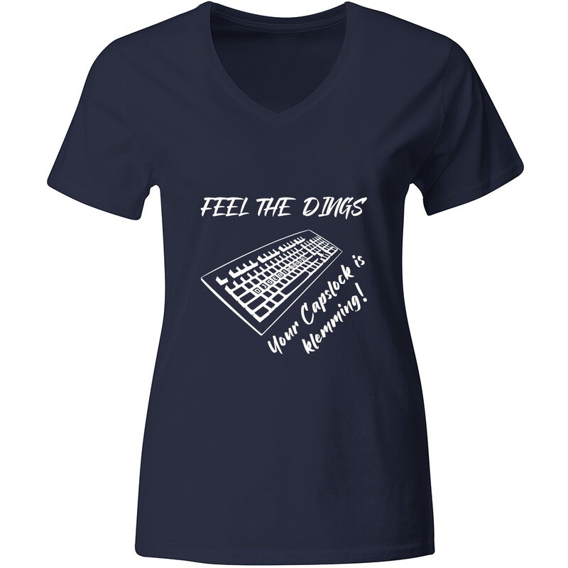 "Feel the Dings..." DJ Sebimusic T-Shirt (Women)