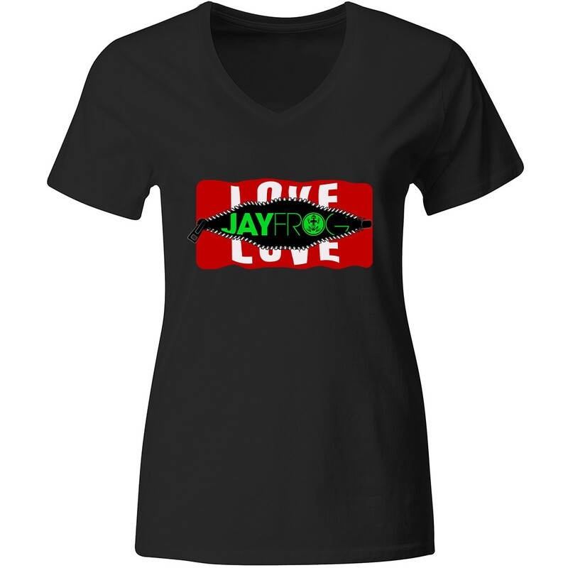 Behind the Zip: Love/Jay Frog T-Shirt (Women) Behind the Zip: Love/Jay Frog T-Shirt (Women)