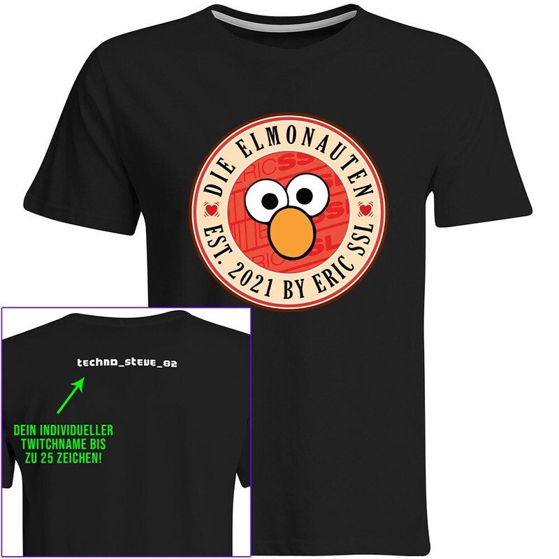 "Die Elmonauten" T-Shirt inkl. Wunschtext (Men)
