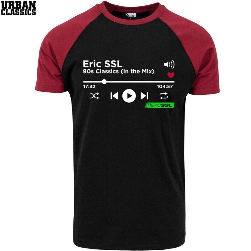 Eric SSL "Audiostream" Contrast T-Shirt by Urban Classics (Men)