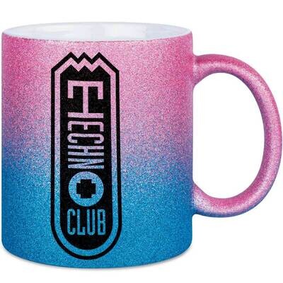 Technoclub Glitter-Mug (Upright Logo)