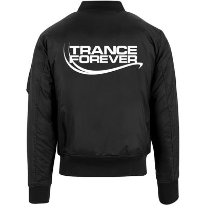 Trance Forever© Premium-Pilotenjacke (Black / Unisex)