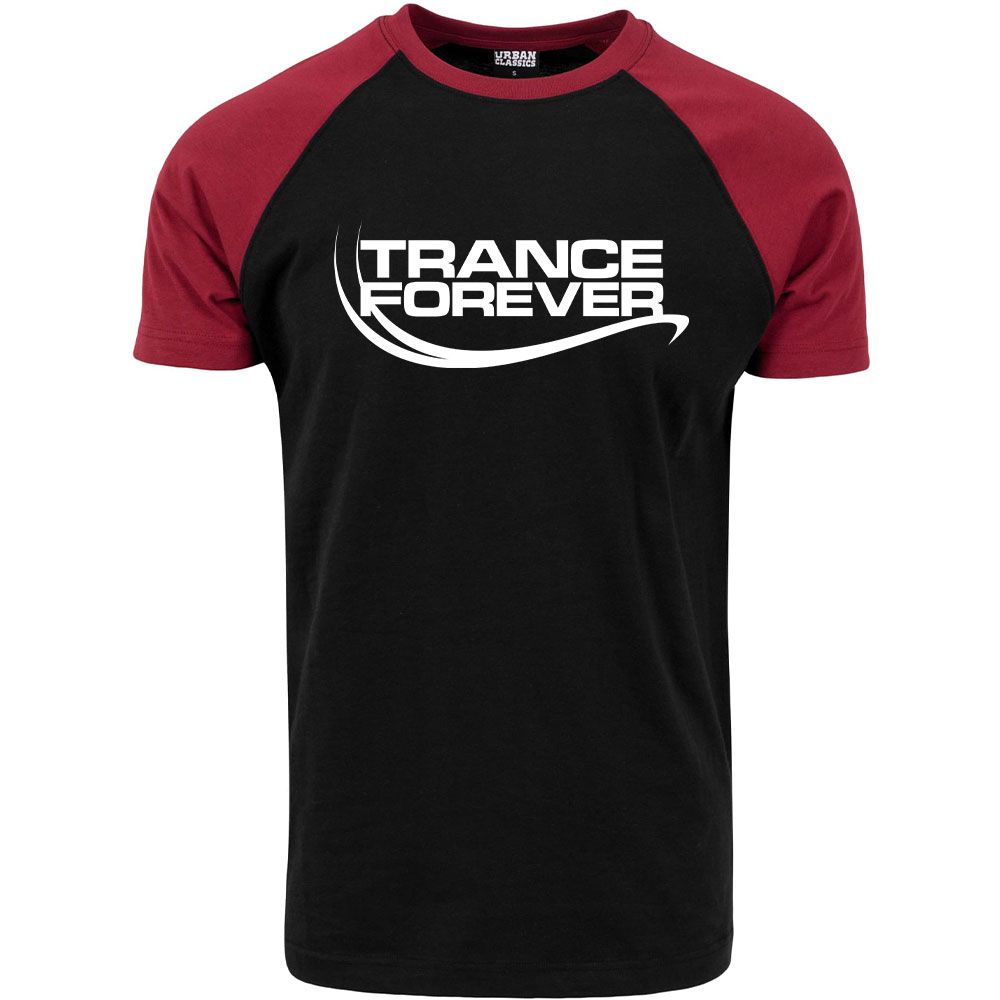 Trance Forever© Contrast T-Shirt by Urban Classics (Men) Trance Forever© Contrast T-Shirt by Urban Classics (Men)