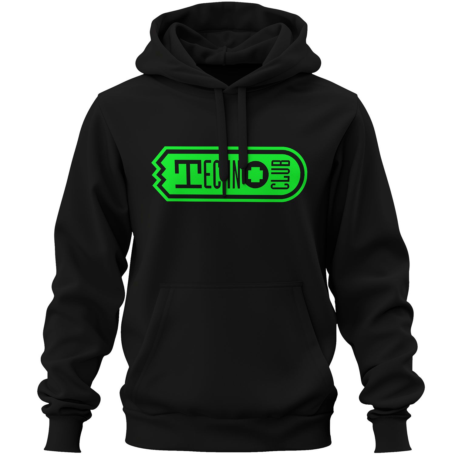 Technoclub Premium-Hoodie | Frontprint (Unisex)