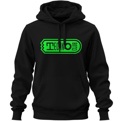 Technoclub Premium-Hoodie | Frontprint (Unisex)