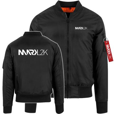 Mark L2K Premium-Bomberjacke (Black / Unisex)