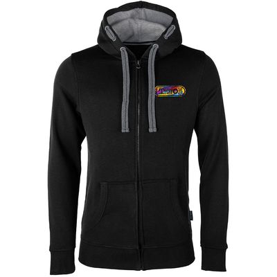 Technoclub Technoclub "Colorful Explosion" Luxury Zip-Hoodie (Unisex)